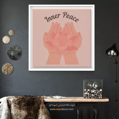 تابلو ورزشی طرح یوگا - آجنا – تابلو یوگا - اسپو دکور