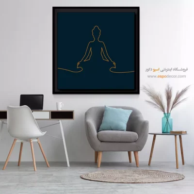 تابلو بوم یوگا ارزان - اوم – تابلو یوگا - اسپو دکور