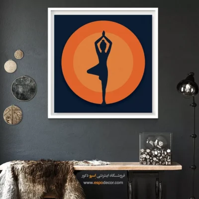 تابلو بوم یوگا با کیفیت - ایندرا – تابلو یوگا - اسپو دکور