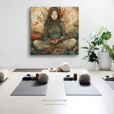 طراحی تابلو بوم یوگا