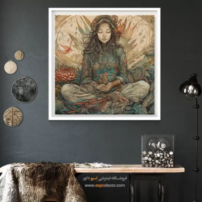 طراحی تابلو بوم یوگا - سنسو – تابلو یوگا - اسپو دکور