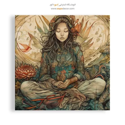 طراحی تابلو بوم یوگا