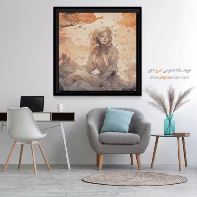 خرید تابلو یوگا با تخفیف - لیوا – تابلو یوگا - اسپو دکور