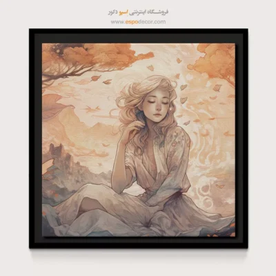 خرید تابلو یوگا با تخفیف - لیوا – تابلو یوگا - اسپو دکور