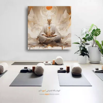 تابلو بوم یوگا با الهام از طبیعت
