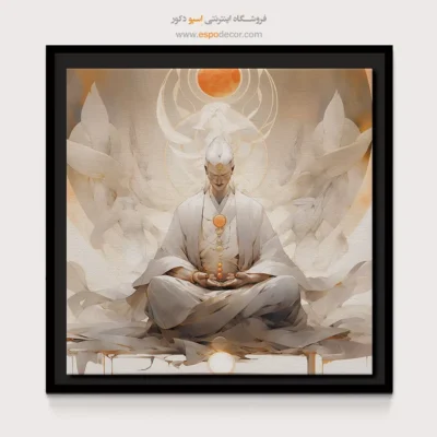 تابلو بوم یوگا با الهام از طبیعت - ایروا – تابلو یوگا - اسپو دکور