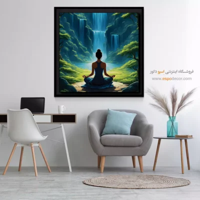 یوگا و هنر تابلو بوم - مایرا – تابلو یوگا - اسپو دکور