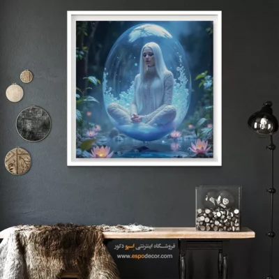تابلو دیواری یوگا - رایا – تابلو یوگا - اسپو دکور