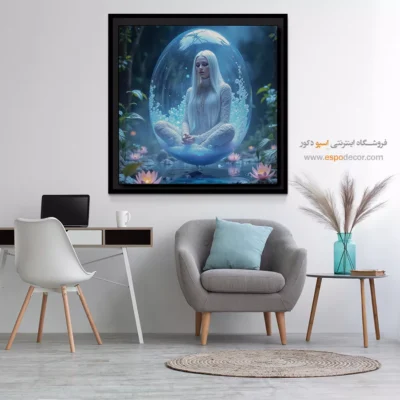 تابلو دیواری یوگا - رایا – تابلو یوگا - اسپو دکور