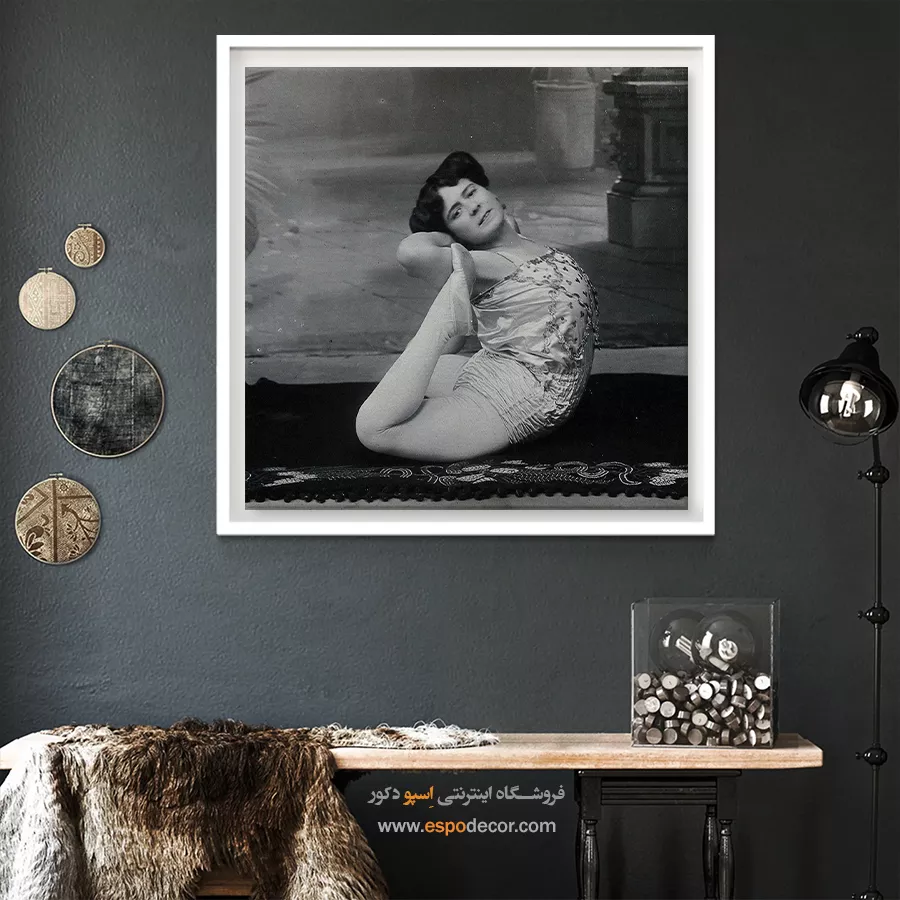 تابلو بوم یوگا هنری - ریشا – تابلو یوگا - اسپو دکور