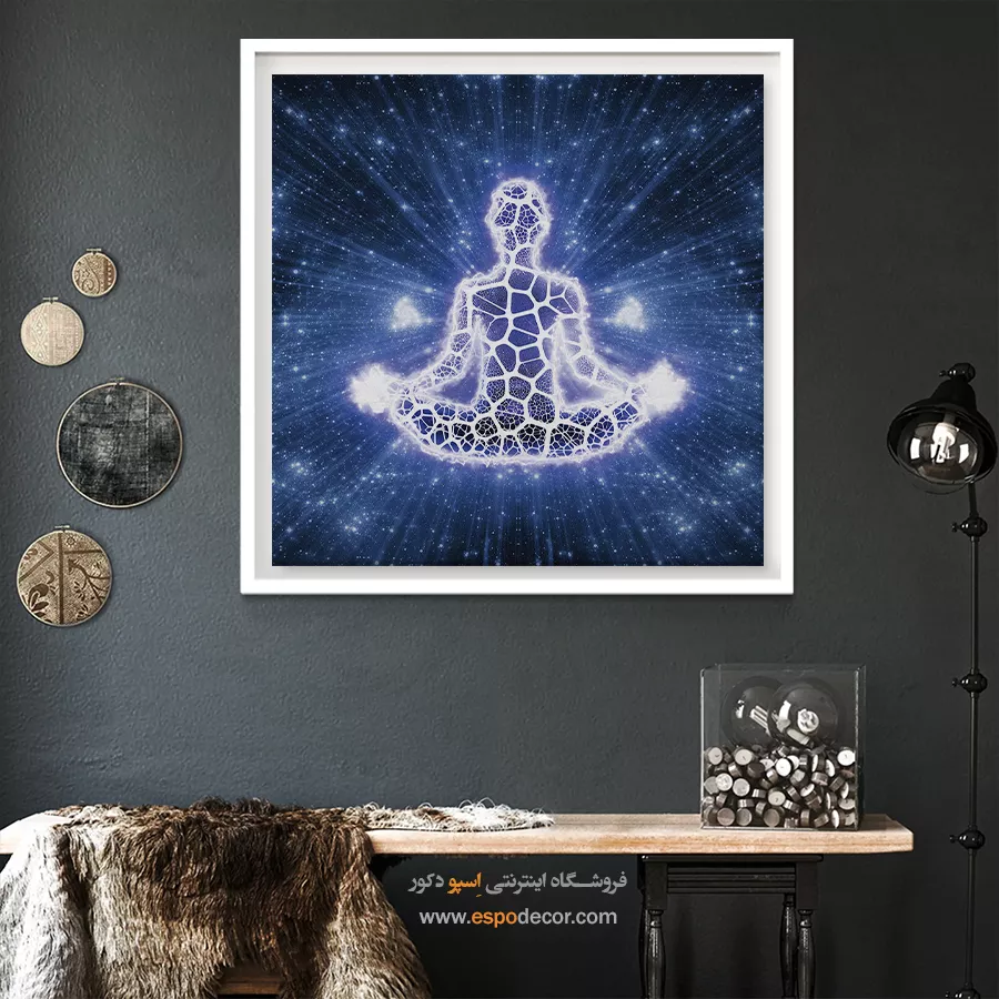 تابلو بوم چاپی یوگا - اوشا – تابلو یوگا - اسپو دکور