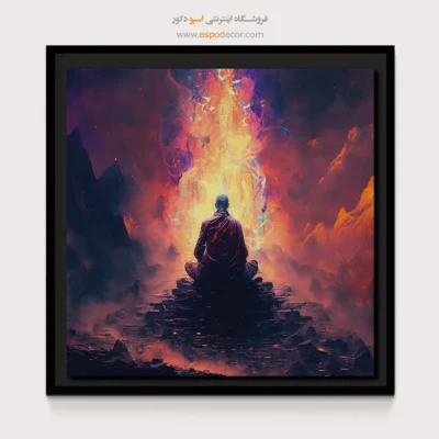 دکوراسیون الهام‌بخش یوگا - سُما – تابلو یوگا - اسپو دکور