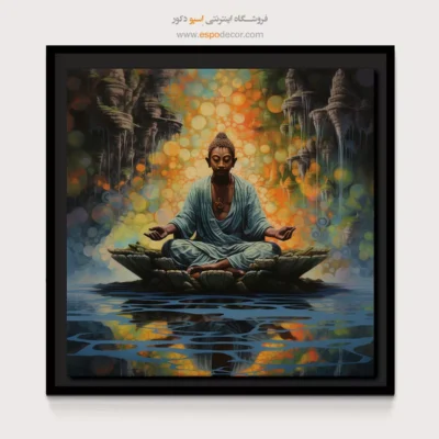 خرید تابلو بوم با کیفیت - ساویرا – تابلو یوگا - اسپو دکور