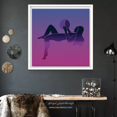 تابلوهای مدرن - زِنو – تابلو یوگا - اسپو دکور