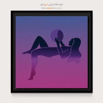 تابلوهای مدرن - زِنو – تابلو یوگا - اسپو دکور
