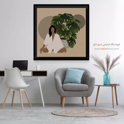 خرید تابلو بوم - یوما – تابلو یوگا - اسپو دکور