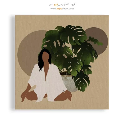 خرید تابلو بوم - یوما – تابلو یوگا - اسپو دکور