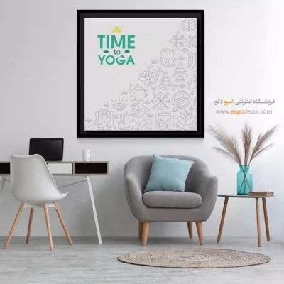 تابلو یوگا برای استودیو - چیتانا – تابلو یوگا - اسپو دکور
