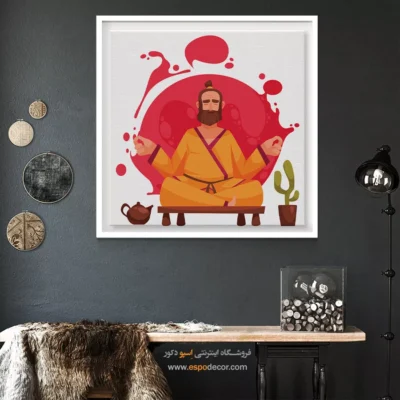 هنر یوگا - آگاما – تابلو یوگا - اسپو دکور