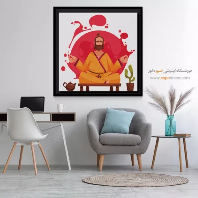 هنر یوگا - آگاما – تابلو یوگا - اسپو دکور