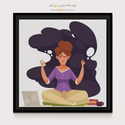 تابلو یوگا برای خانه - ساکریا – تابلو یوگا - اسپو دکور