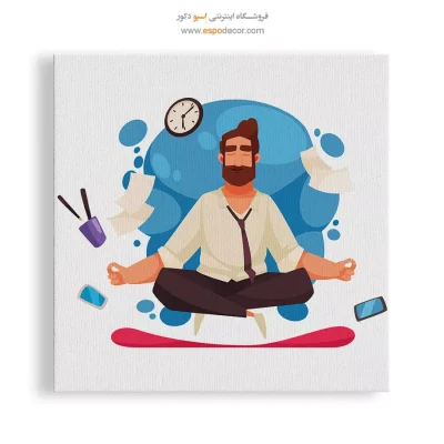 تابلو هنری یوگا