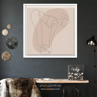 تابلو بوم برای فضای شخصی - نِوارو – تابلو یوگا - اسپو دکور