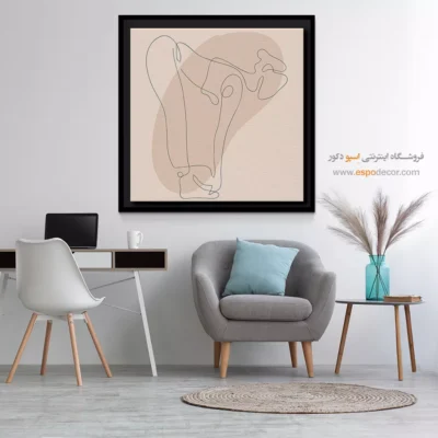 تابلو بوم برای فضای شخصی - نِوارو – تابلو یوگا - اسپو دکور