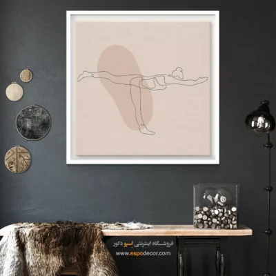 تابلو بوم برای فضای یوگا - اِلاندا – تابلو یوگا - اسپو دکور