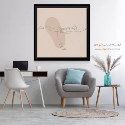 تابلو بوم برای فضای یوگا - اِلاندا – تابلو یوگا - اسپو دکور