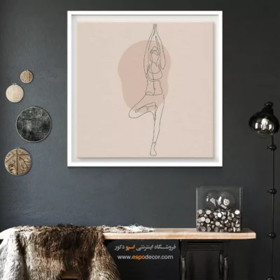 خرید هنر یوگا - تایا – تابلو یوگا - اسپو دکور