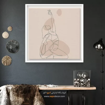 خرید دکور خانه یوگا - کاوانا – تابلو یوگا - اسپو دکور