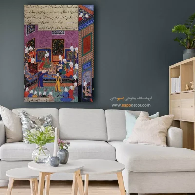 تابلو نقاشی های ظفرنامه تیموری - اسپو دکور