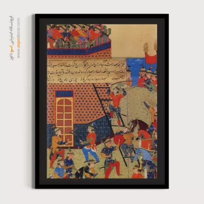 تابلو نقاشی های ظفرنامه تیموری - اسپو دکور