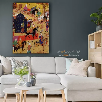 تابلو نقاشی های ظفرنامه تیموری - اسپو دکور