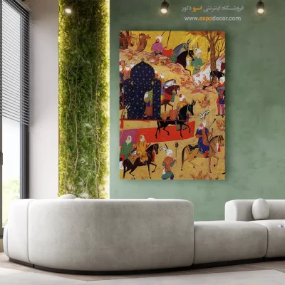تابلو نقاشی های ظفرنامه تیموری - اسپو دکور