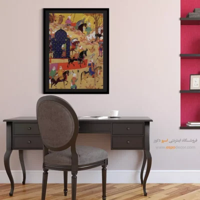 تابلو نقاشی های ظفرنامه تیموری - اسپو دکور