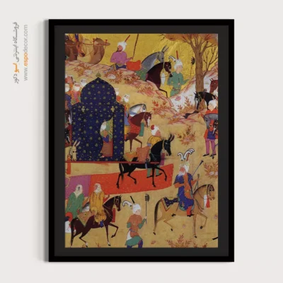 تابلو نقاشی های ظفرنامه تیموری - اسپو دکور