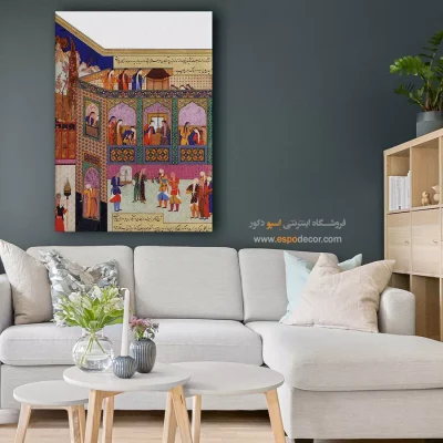 تابلو نقاشی های ظفرنامه تیموری - اسپو دکور