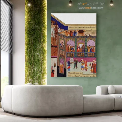تابلو نقاشی های ظفرنامه تیموری - اسپو دکور