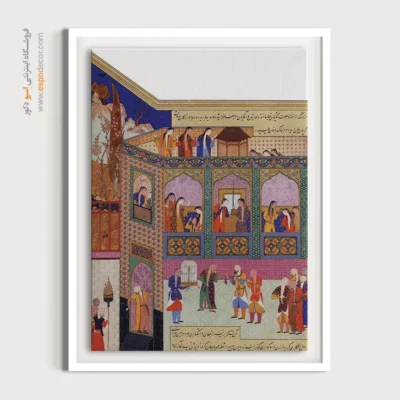 تابلو نقاشی های ظفرنامه تیموری - اسپو دکور