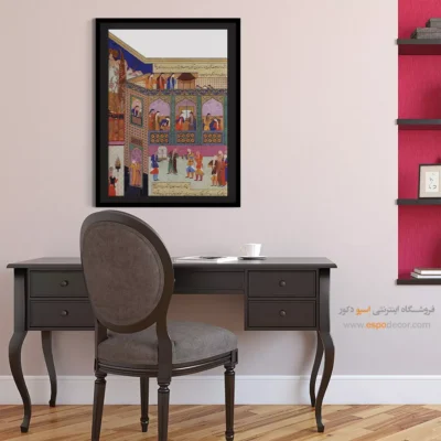 تابلو نقاشی های ظفرنامه تیموری - اسپو دکور